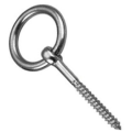 Рым-шуруп с кольцом АРТ 814086 нержавеющая сталь А4 Рым-шуруп с кольцом АРТ 814086 нержавеющая сталь А4