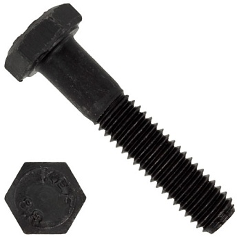 Болт шестигранный М48х360 мм DIN 931 класс прочности 8.8